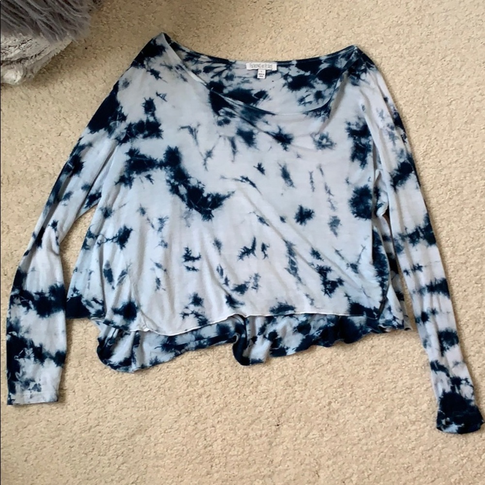 tillys flowy tie dye long sleeve